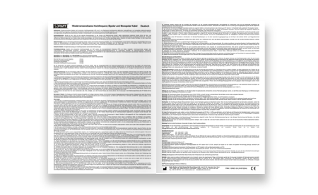 Gebrauchsanweisungen bipolare Kabel